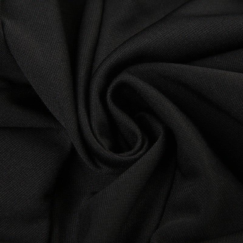 Goth Y2K Black Lace Trim Bow A Line Mini Skirt Women Korean Streetwear