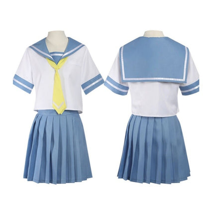 Anime Higurashi When The Crying Cosplay Costume Ryugu Rena Daily Sailor Clothes Halloween Carnival Party Suit