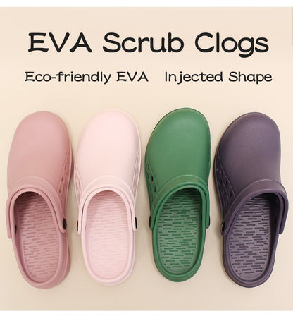 High Quality Scrub Shoes Non-slip Dentist Nursing Clogs Healthcare Service Work Slippers Soft Operating Room Protective Clogs