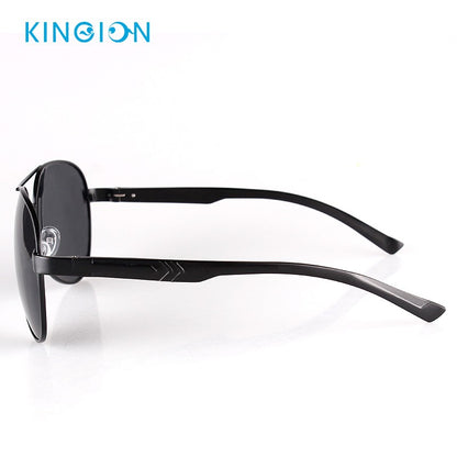Classic Polarized Pilot Sunglasses For Male Driving Black Sun Glasses Men's Vintage Eyewear Gafas De Sol 8955