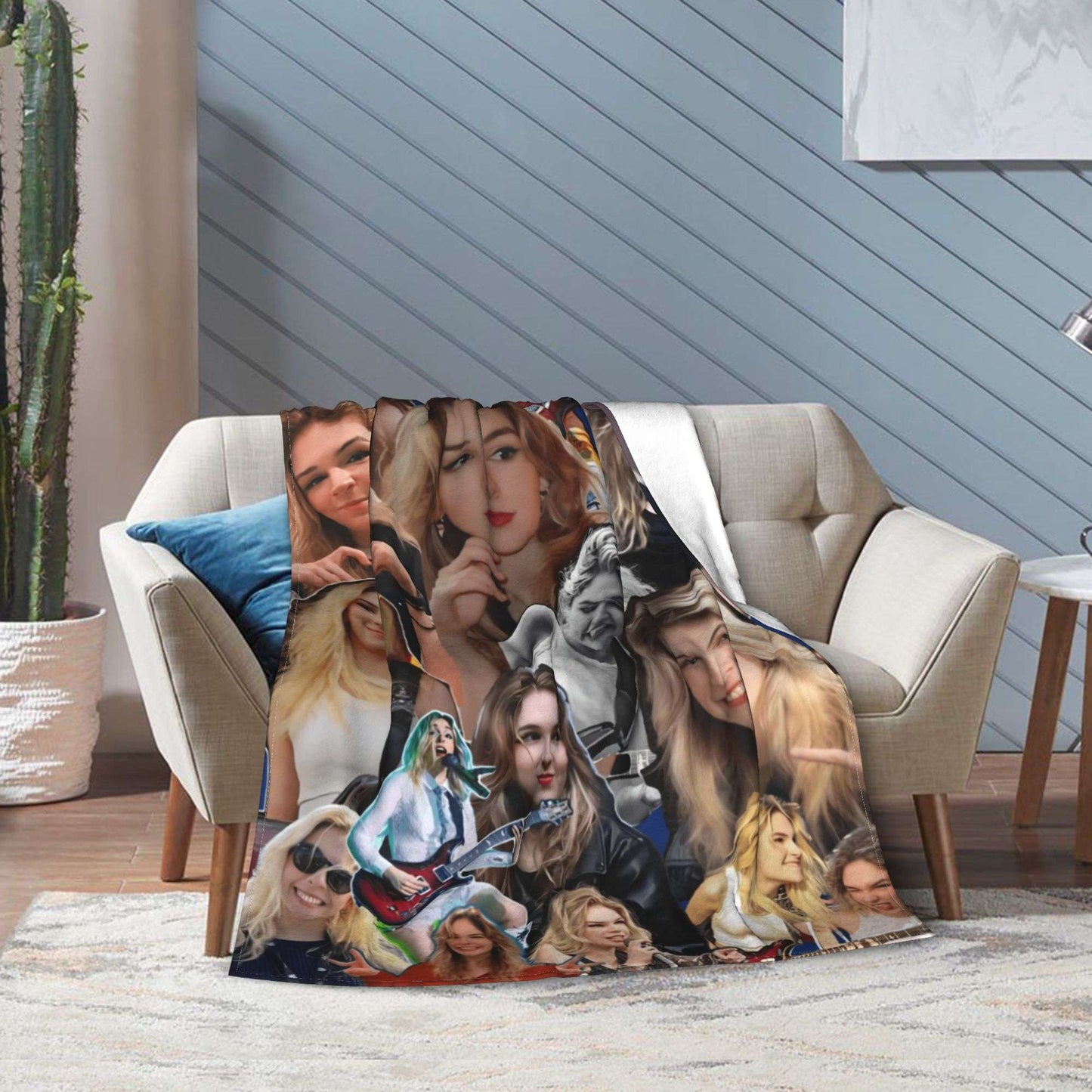 2025 Dany The lead Blanket The W-Warning Super Warm Aesthetic Plush Bedding Throws For Couch Chair Flannel Bedspread Bed Cover