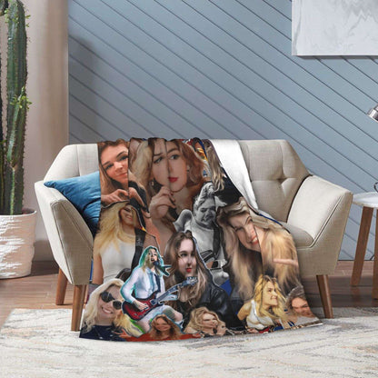 2025 Dany The lead Blanket The W-Warning Super Warm Aesthetic Plush Bedding Throws For Couch Chair Flannel Bedspread Bed Cover
