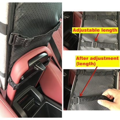 Assento de Carro para Cães Pequenos Assento para Console Central Assento Elevado para Carro Cesta de Transporte para Cães Portátil para Gatos Bolsa de Viagem de Segurança