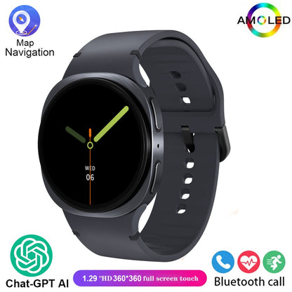 2026 Relógio Smartwatch GPS para Homens Mulheres Esporte Monitor Cardíaco Chamada Bluetooth NFC IP68 À Prova D'água Bússola Smartwatch 8 Mini