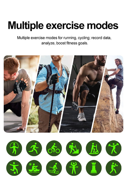 2025 Novo Smartwatch Masculino AI Diagosis ECG Saúde Pressão Arterial Lipídio Ácido Úrico AI-GPT Respostas Inteligentes Saúde Smartwatch Para Homens