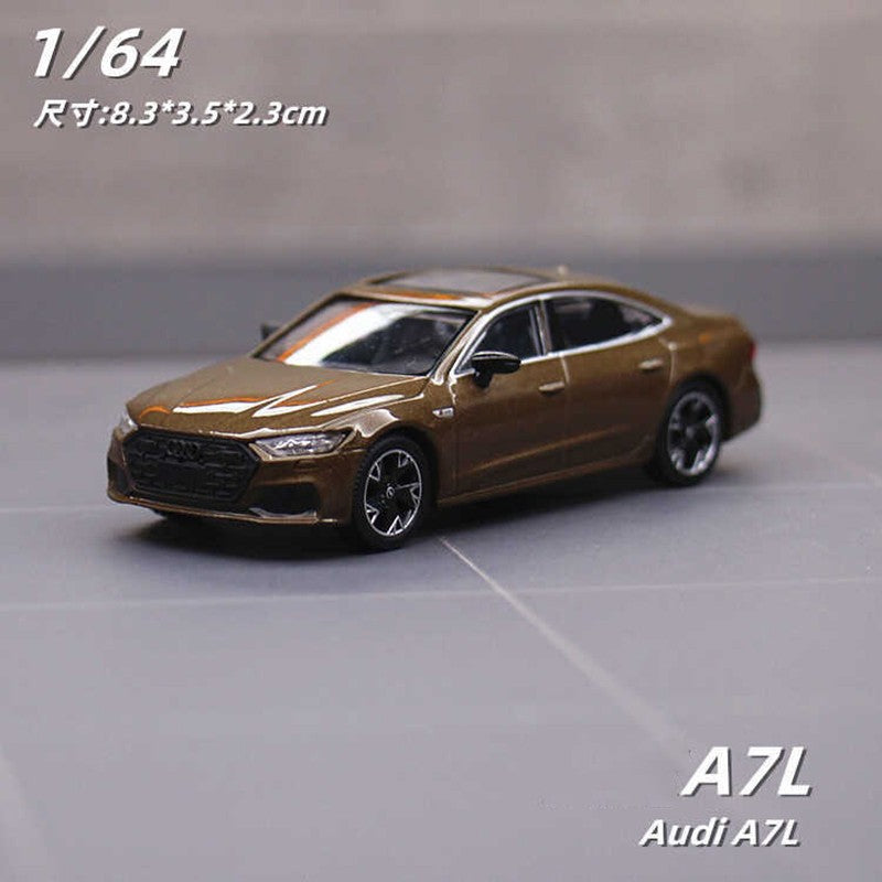 JKM 1:64 A7 2022 Alloy Car Diecasts & Toy Vehicles Car Model Miniature Scale Model Car For Children