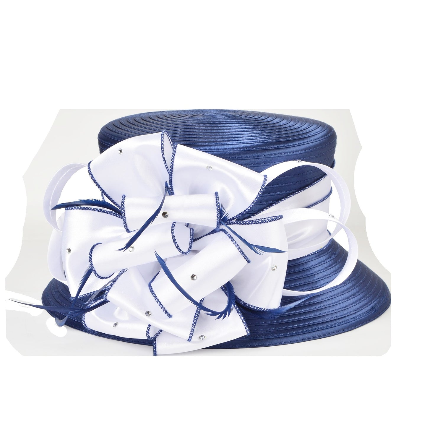 Novos Chapéus Fascinators 2025 para Mulheres Elegantes Casamentos e Chapéus de Topo para Igreja de Damas Britânicas para Mulheres Negras S10-4585
