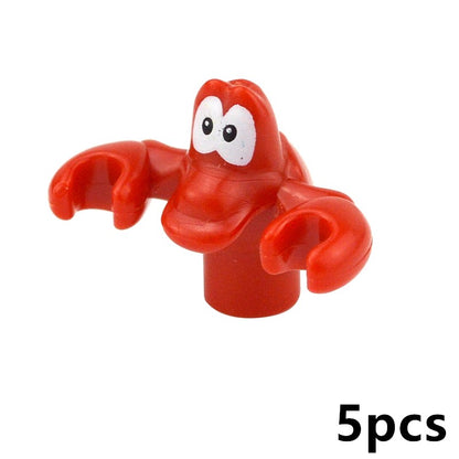 Creative DIY Model cute little Animal MOC Brick Building Blocks Pet Zoo Dog Duck Tortoise Penguin Cat Pig Bird Rabbit Toys