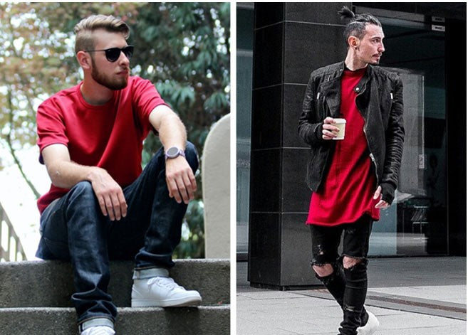 2025 MRMT High Street Arc Hem Mens T Shirt High Quality Cotton Men T-Shirt Lengthened Over Size Man Tops Tees For Male Tshirt