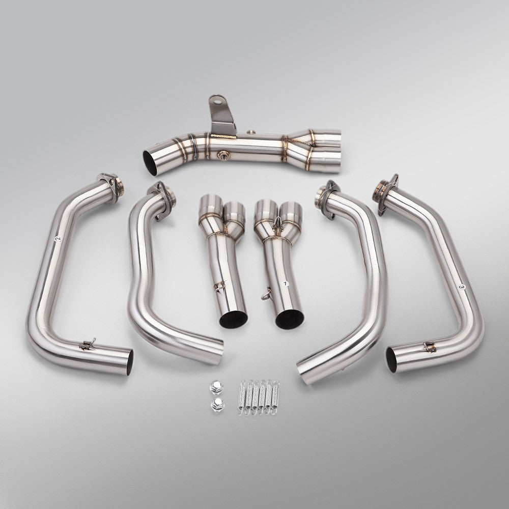 For Z900 Ninja 900 (2025-2026 Z900-SEstainless steel 2 oxygen sensor front exhaust, connected to the original car exhaust system