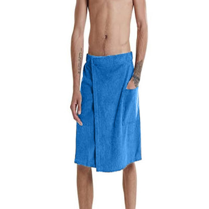 Men's wearable apron for beach and home use