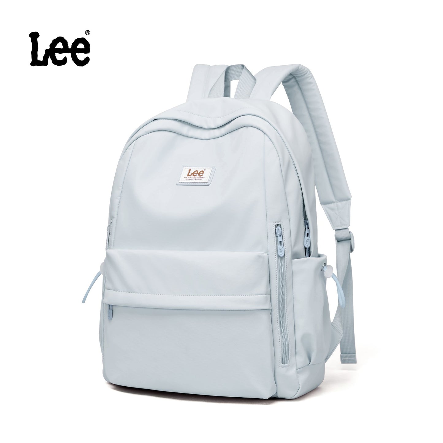 Mochila Leve LEE para Notebook 16 Polegadas Feminina Masculina Oxford, Bolsa Escolar de Ensino Médio de Grande Capacidade, Mochila de Estudante Universitário Adolescente