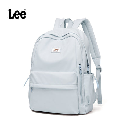 Mochila Leve LEE para Notebook 16 Polegadas Feminina Masculina Oxford, Bolsa Escolar de Ensino Médio de Grande Capacidade, Mochila de Estudante Universitário Adolescente