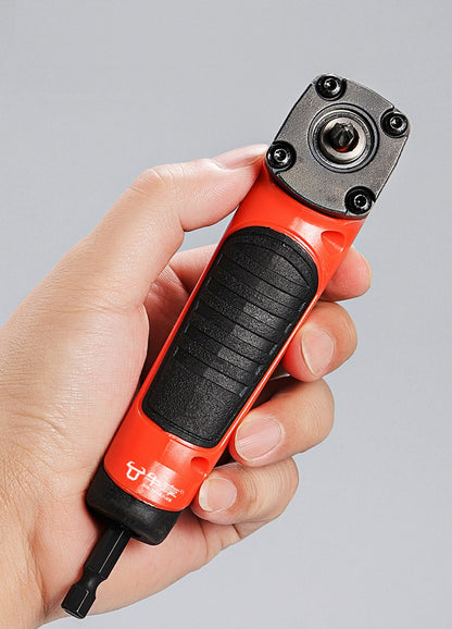 Parafusadeira Elétrica de Canto Multifuncional de Alto Torque 90° de Ângulo Reto Ferramenta Manual Adaptador de Broca de Canto