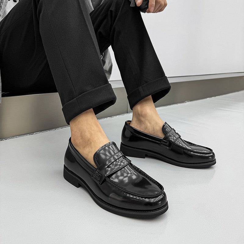 2025New Men Casual Oxford Shoes Genuine Leather Business Tooling Shoes Comfy High Quality Outdoor Antiskid Loafers Walking Shoes