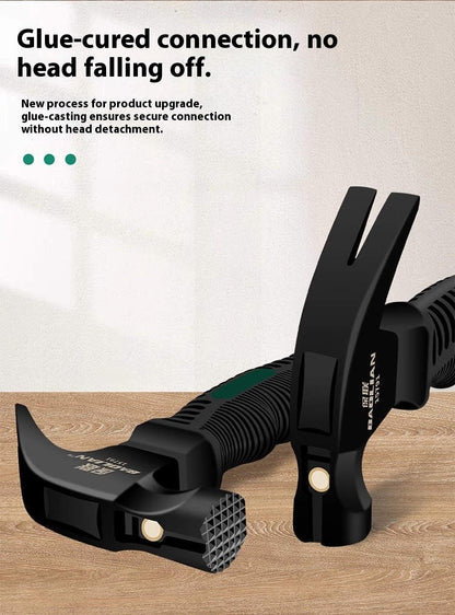 Martelo Multifuncional Mini Ferramenta de Carpintaria e Equipamento 160 Mm Leve Portátil Punho de Janela Ramshorn para Engenharia