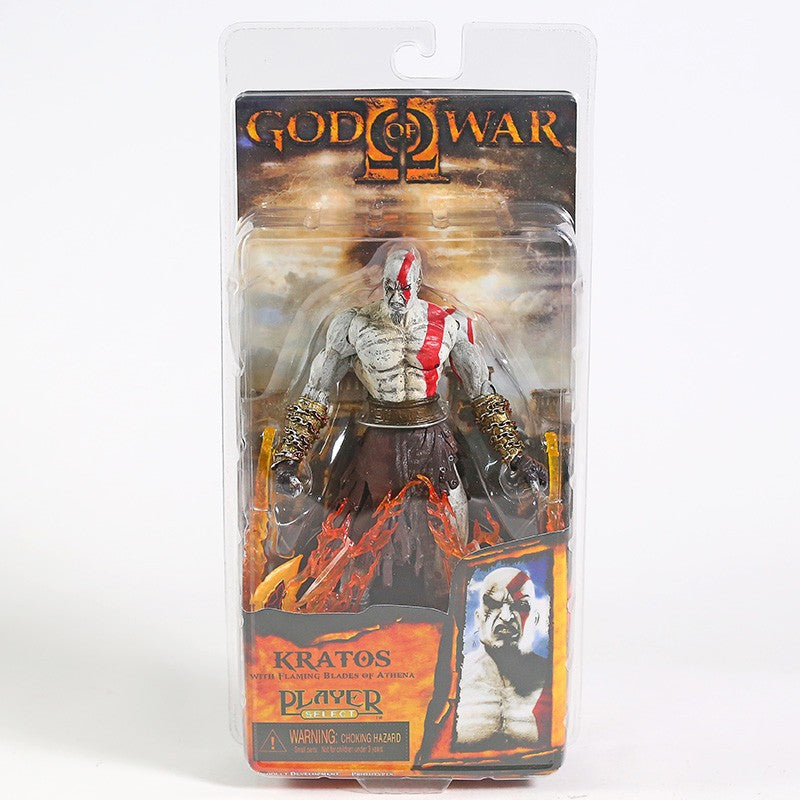 NECA God of War 2018 Kratos & Atreus Ultimate PVC Action Figure Modelo Colecionável Brinquedo 2-pack