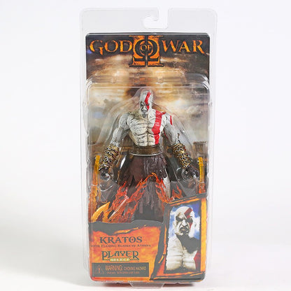 NECA God of War 2018 Kratos & Atreus Ultimate PVC Action Figure Modelo Colecionável Brinquedo 2-pack