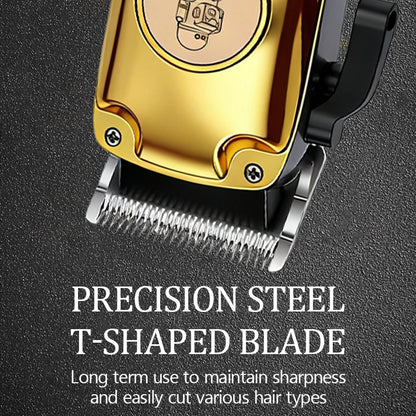 Kemei 510 Portable Travel Electric Hair Clipper Small Rechargeable Cordless Hair Cutting Machine Beard/Hair Trimmer Carving Too