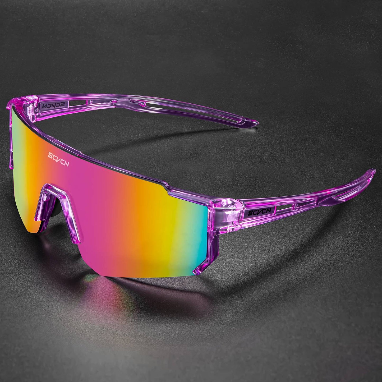 Óculos de Sol Fotocromáticos SCVCN Óculos de Ciclismo para Esportes ao Ar Livre Masculino Feminino MTB Escalada Óculos de Condução para Bicicleta Novo