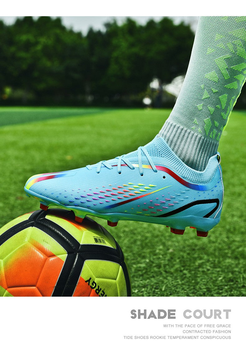 New Men Ultralight Soccer Shoes TF/FG Professional Football Boots Unisex Non-Slip Training Soccer Cleats Outdoor Field Chuteira