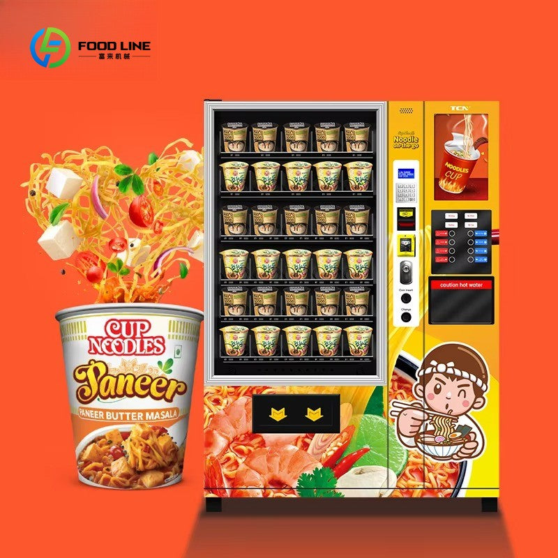 Vending Machine New Style Instant Ramen and Cup Noodle Vending.Machine With Hot Water