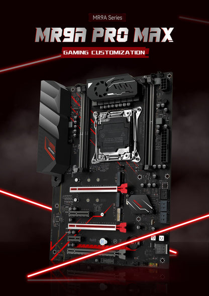 MACHINIST X99 Placa-mãe Combo Opcional Xeon E5 2680 V4 LGA 2011-3 CPU e DDR4 16GB RAM Kit ATX TPM2.0 MR9A PRO MAX USB3.0