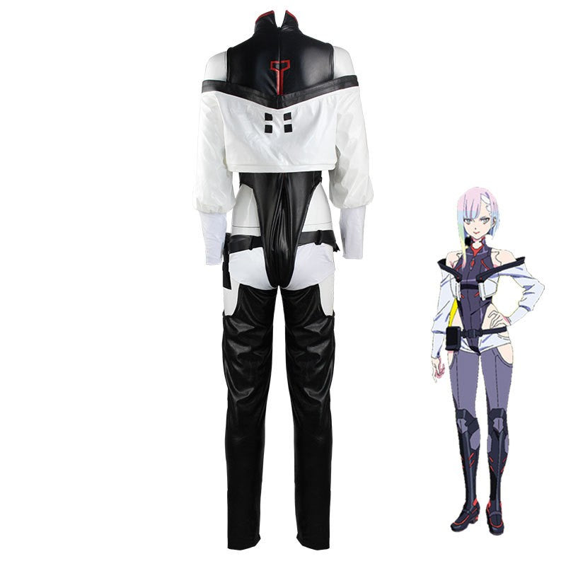 Anime new Lucy cyberpunk cosplay Edgerunners Lucy cosplay costume sexy cosplay Lucy uniform Halloween performance costume