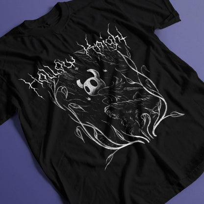 Retro Shirt Shirt Independent Game T Shirt FASHION Dark Fantasy Bagot Metal Style T Shirt HOLLOW KNIGHT