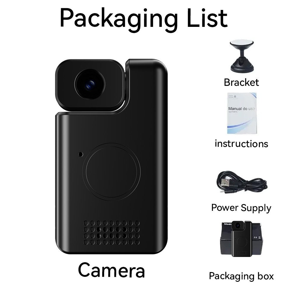 Mini WiFi Security Camera 1080P Wide Angle Night Vision Motion Detection Rechargeable Battery Easy to Mount & App-Controlled