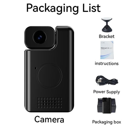 Mini WiFi Security Camera 1080P Wide Angle Night Vision Motion Detection Rechargeable Battery Easy to Mount & App-Controlled