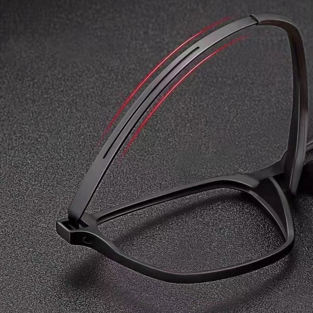 Blue Light Blocking Reading Glasses Men Women Ultralight TR90 Titanium Alloy Optical Frame Eyeglasses Square Eyewear