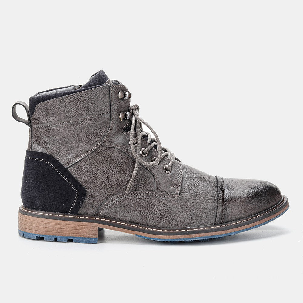 Botas Masculinas de Cano Curto Tamanho 39-45 Botas de Couro Masculinas Marca #AL605