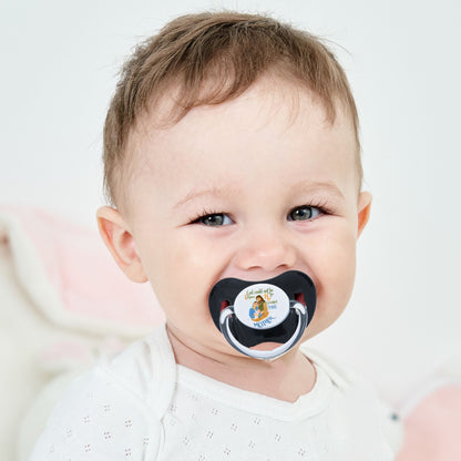 MIYOCAR colorful lovely Jesus mother pacifier dummy BPA free unique gift for new born baby shower