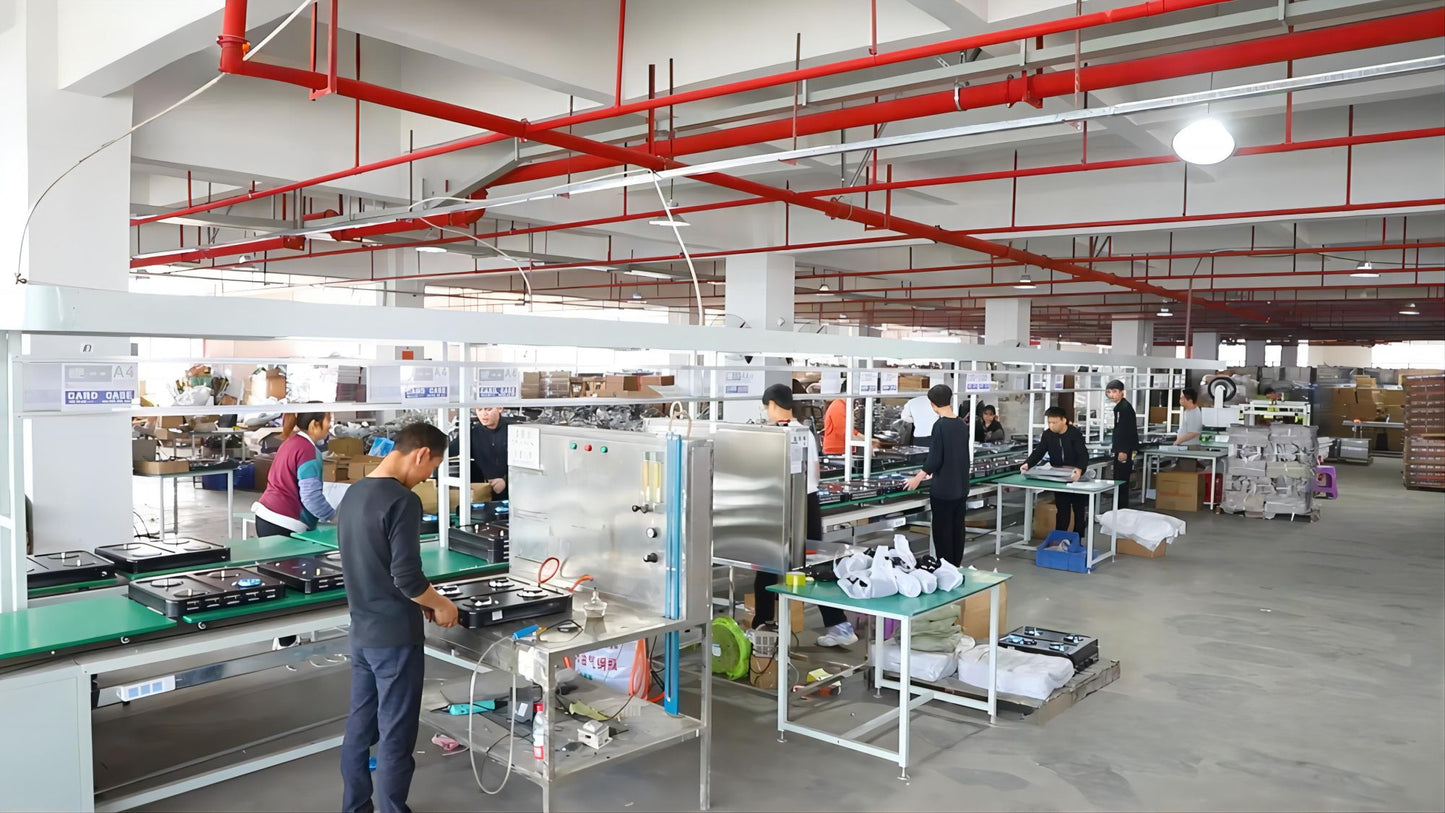 Fogão de Indução Dupla Portátil Comercial Inteligente Embutido Eletrodoméstico de Cozinha