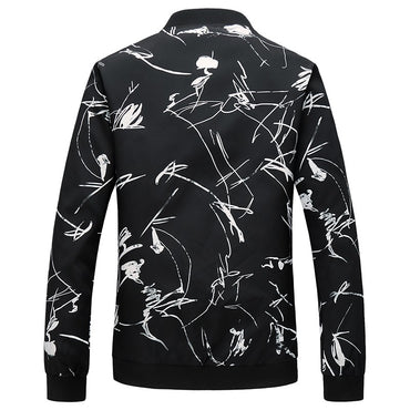 Spring, Autumn and Seasonal Boys' Floral Jacket, Large Size Urban Casual Coat Multi-color Available