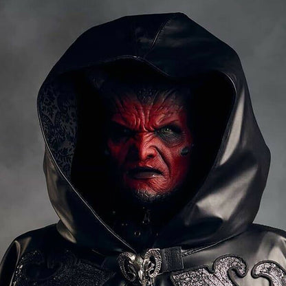 kari-Demon Latex Mask Devil Realistic Prank Present Spooky Toy Halloween Decoration Halloween Mask Party Cosplay Accessories