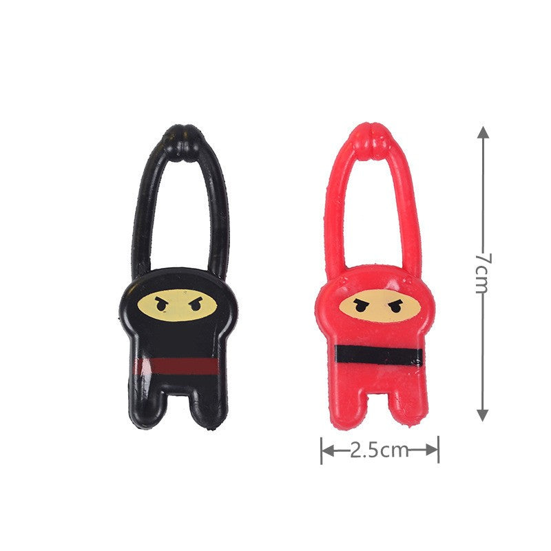 6/12pcs Soft Plastic Mini Finger Shooter Scar Game Children's Birthday Party Gift Pinata Stuffers Children's Favorite Party Toy