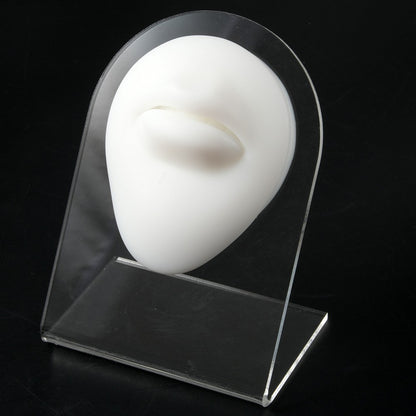 1PC Soft Silicone Simulation 1:1 Ear Nose Navel Nipple Model Practice Piercings Tools Jewelry Display Teaching Tool Accessories
