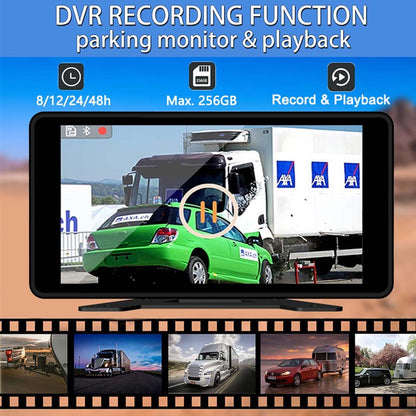 4 Channel 10.1 Inch Truck Bus Vehicle DVR MP5 With 4 PCS AHD 1080P Camera Surveillance Video Parking Recorder Monitor System Kit