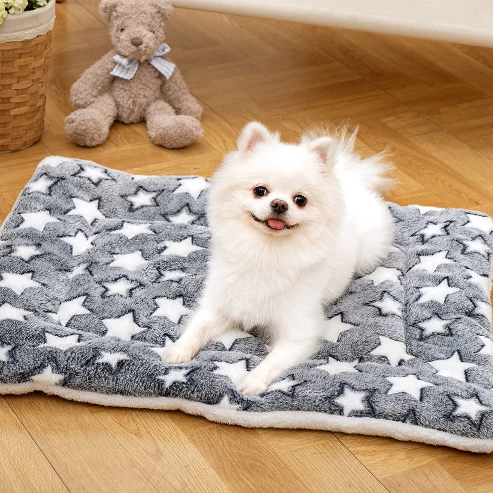 Tapete de inverno flanelado para animais de estimação, multimodelo, colchonete para canil, cobertor quente para animais de estimação, adequado para animais de estimação de grande, médio e pequeno porte
