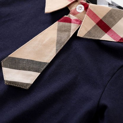 IURNXB Baby Boy's Romper Short Sleeve Cotton Infant Turndown Collar Tuxedo Jumpsuit Gentleman Summer One Piece Play Suit Outfits