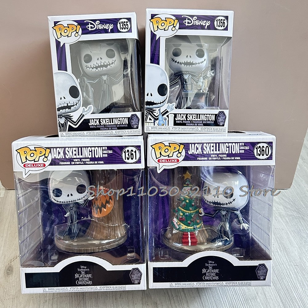 The Nightmare Before Christmas Action Figure 1355 Jack Skellington 1356 1360 Christmas Jack 1361 Horror Model Toy Birthday Gift