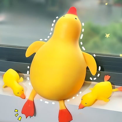 Squishy Antistress Duck Fidgets Toys Cute Goose Animals Vent Toys for Kids Adults Decompression Stretch Toys Friends Best Gift