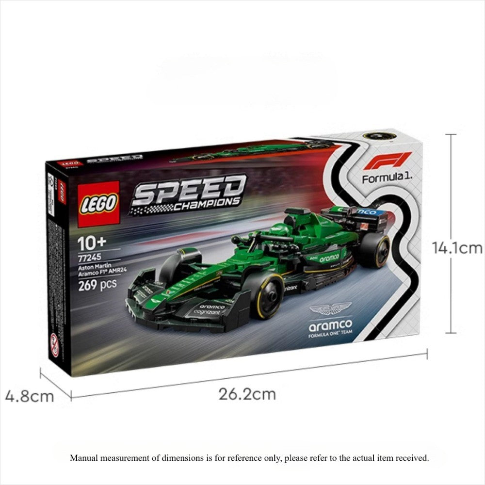 Conjunto de Veículos LEGO® Speed Champions Carro de Corrida Aston Martin Aramco F1® AMR24 (77245) para Meninos e Meninas a partir de 10 Anos, com 269 Peças