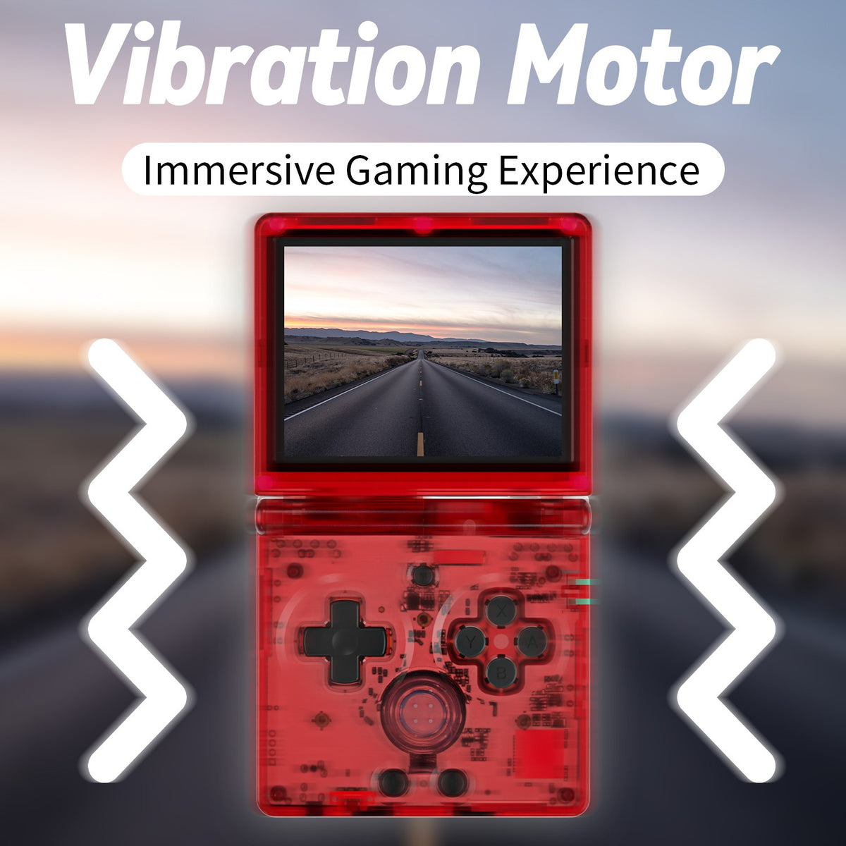 ANBERNIC RG35XXSP Flip Retro Handheld Game Console Linux 64bit WiFi Bluetooth Retro Video Gaming Console Online Play HDMI-TV Out