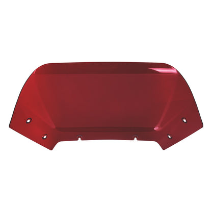 Para-brisa de motocicleta 10" Carenagem Defletor de vento Para-brisa ABS para Harley Touring CVO Road Glide 2023 2024 2025 FLTRX FLTRXSE