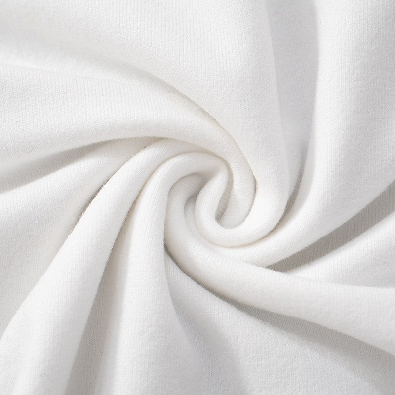 CUTENOVA 2024 Women'S Summer Ins Style New Shrink Pleated One-Shoulder Crop Top Backless Twist Tie Asymmetric T-Shirt Casual Top