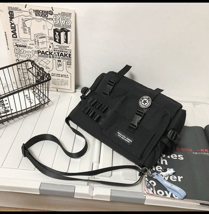 Canvas Crossbody Bags for Women 2023 Nylon Men Postman Student Shoulder Messenger Bag Large Satchel Fashion Bookbag Big Handbags