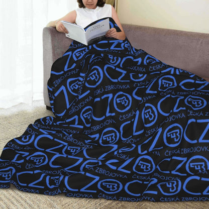 Ceska Zbrojovka CZ Blankets Flannel Sofa Throw Blanket Multi-function for Couch Bedding Outdoor Throws Bedspread Quilt